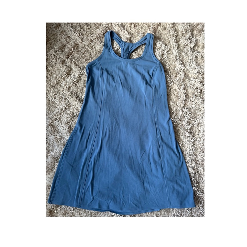 Blue Athleta Workout Dress